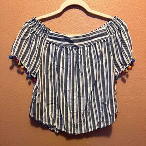 Lily White striped top